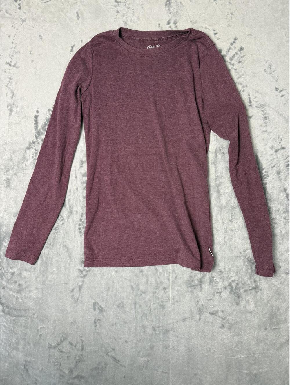 Eddie Bauer womanโs Long Sleeve T Shirt Size. S Casual outdoor